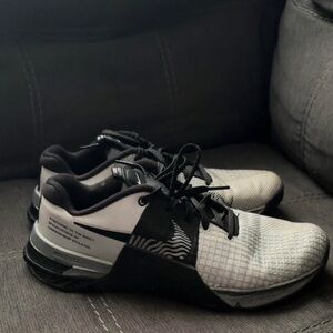 Nike Black and White Athletic Shoes
